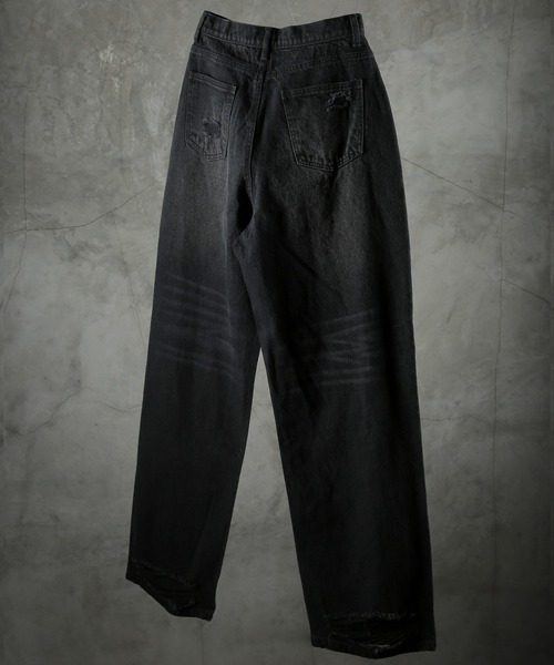 G.O.C（ジーオーシー）の「ハイライズ ヴィンテージ ワイド デニムパンツ（デニムパンツ・メンズ・ブラック/ブルー/ブラック系その他/ブルー系その他・SMALL/MEDIUM/LARGE）」の16枚目の写真