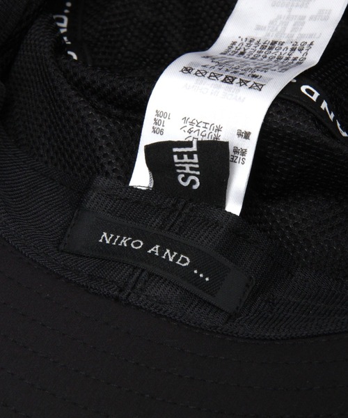 niko and...（ニコアンド）の「シェルテックジャングルハット（ハット・メンズ・ブラック/オリーブ/マスタード・FREE）」の16枚目の写真