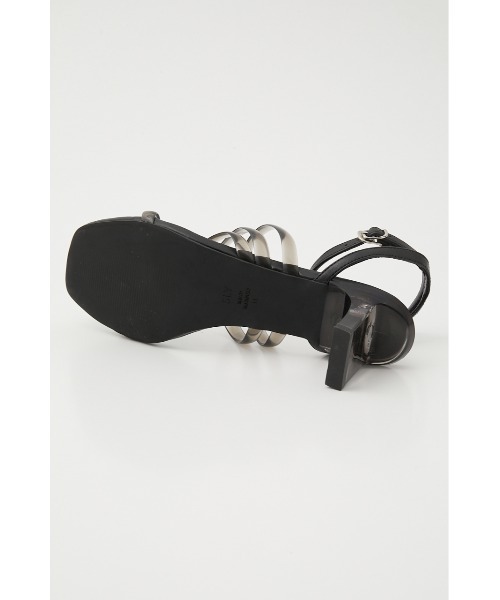 SLY(スライ)の「CLEAR TUBE SANDAL クリアチューブ サンダル(サンダル・レディース・マルチ/クリア/ブラック・MEDIUM/LARGE/SMALL)」の10枚目の写真