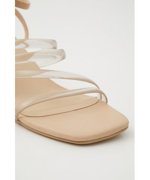 SLY(スライ)の「CLEAR TUBE SANDAL クリアチューブ サンダル(サンダル・レディース・マルチ/クリア/ブラック・MEDIUM/LARGE/SMALL)」の21枚目の写真