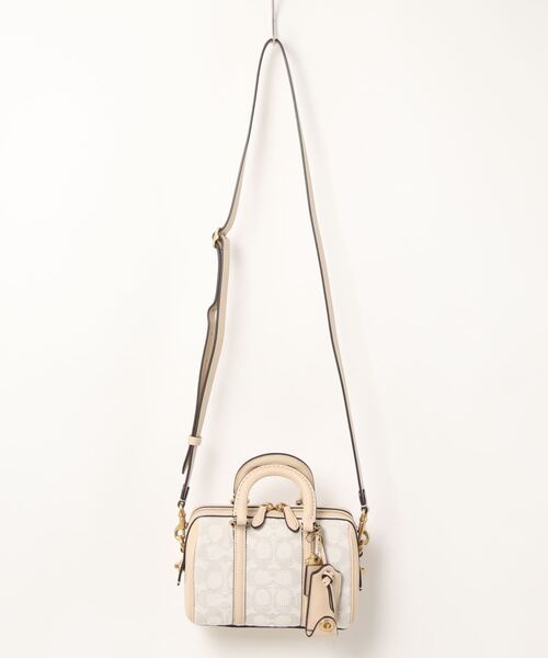 COACH（コーチ）の「ルビー サッチェル 18 シグネチャー