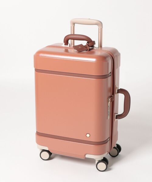 HaNT(ハント)の「HaNT/ハント ノートル スーツケース 機内持ち込み 31L 06881(スーツケース/キャリーバッグ・レディース・ベージュ/ブラウン/レッド/ブルー/オレンジ系・FREE)」の5枚目の写真