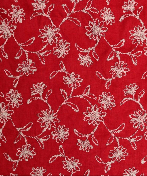 chambre de charme（シャンブルドゥシャーム）の「●cdc デージー刺繍 タックスカート（スカート・レディース・ホワイト/レッド・FREE）」の21枚目の写真