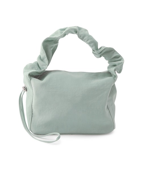 SALON adam et rope'（サロン アダム エ ロペ）の「ドロストギャザーワンハンドルバッグ（ハンドバッグ・レディース・イエロー/ブルー/キャメル/ピンク系その他・FREE）」の8枚目の写真