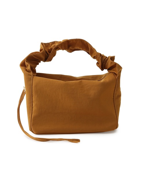 SALON adam et rope'（サロン アダム エ ロペ）の「ドロストギャザーワンハンドルバッグ（ハンドバッグ・レディース・イエロー/ブルー/キャメル/ピンク系その他・FREE）」の11枚目の写真