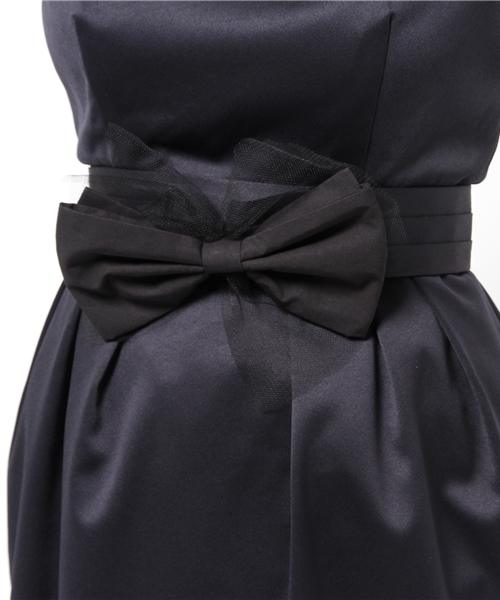 La TOTALITE（ラトータリテ）の「トロイメレイコラボ リボンベルトツキワンピース（ワンピース・レディース・ネイビー/ピンク系その他・FREE）」の15枚目の写真