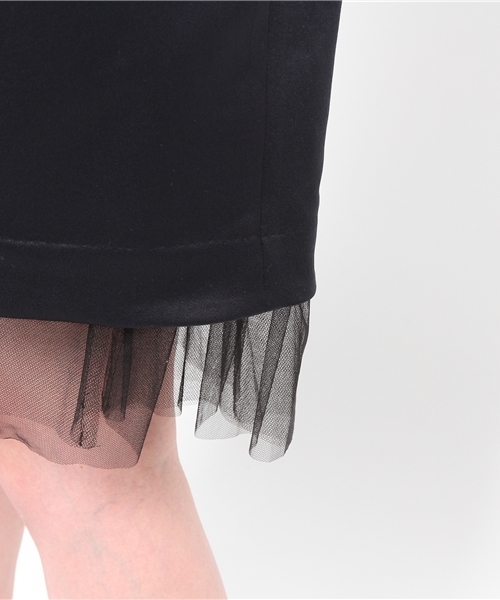 La TOTALITE（ラトータリテ）の「トロイメレイコラボ リボンベルトツキワンピース（ワンピース・レディース・ネイビー/ピンク系その他・FREE）」の16枚目の写真