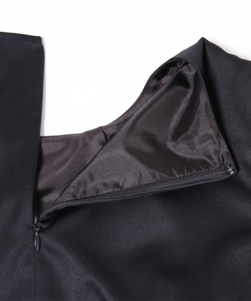 La TOTALITE（ラトータリテ）の「トロイメレイコラボ リボンベルトツキワンピース（ワンピース・レディース・ネイビー/ピンク系その他・FREE）」の17枚目の写真