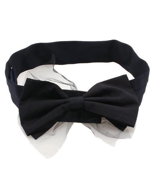 La TOTALITE（ラトータリテ）の「トロイメレイコラボ リボンベルトツキワンピース（ワンピース・レディース・ネイビー/ピンク系その他・FREE）」の11枚目の写真