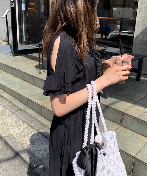 OLIVE des OLIVE（オリーブデオリーブ）の「儚げフリルワンピース