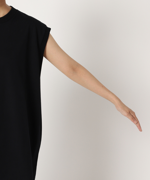 FRAMeWORK(フレームワーク)の「【JANE SMITH/ジェーンスミス】別注ORGANIC FORMS ノースリーブTシャツ(Tシャツ/カットソー・レディース・ホワイト/ブラック・FREE)」の16枚目の写真