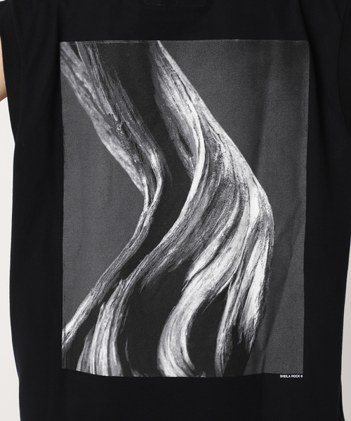 FRAMeWORK(フレームワーク)の「【JANE SMITH/ジェーンスミス】別注ORGANIC FORMS ノースリーブTシャツ(Tシャツ/カットソー・レディース・ホワイト/ブラック・FREE)」の20枚目の写真