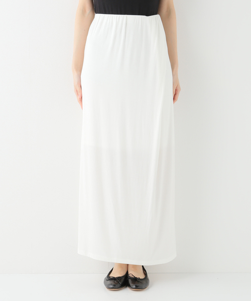 Charles Chaton(シャルルシャトン)の「【determ;/デターム】WAIST BAND MAXI SKIRT(スカート・レディース・ブラック/ホワイト・SMALL/MEDIUM)」の6枚目の写真