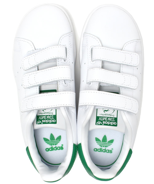 adidas Originals(アディダスオリジナルス)の「ベビー キッズ アディダス スタンスミス ベルクロ adidas Originals STAN SMITH CF C(スニーカー・キッズ・ホワイト・17cm/21cm/20cm/19cm/18cm)」の7枚目の写真