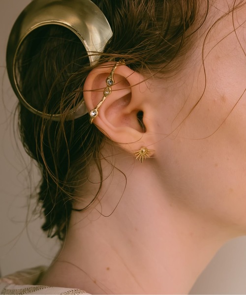 SYKIA（シキア）の「Rainy day Branches Earcuff（イヤーカフ・レディース・ゴールド/シルバー・FREE）」の3枚目の写真