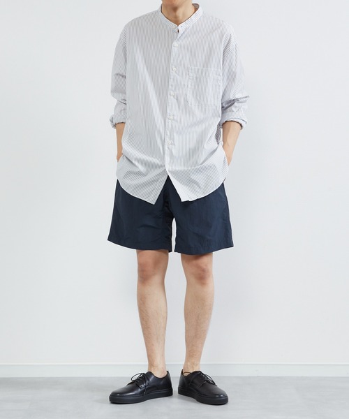 And A（アンドエー）の「Gramicci グラミチ / NYLON LOOSE SHORT ナイロン ルーズショーツ イージーパンツ  / G3SU-P070（その他パンツ・メンズ・グリーン/スミクロ/ダークネイビー/ライトグレー・SMALL/LARGE/MEDIUM）」の5枚目の写真