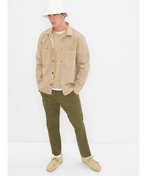 GAP（ギャップ）の「GapFlex エッセンシャル カーキリラックスフィットイージーパンツ（その他パンツ・メンズ・ブラック/ネイビー/ブラウン/グリーン・S/M/L/XL/XS）」の17枚目の写真