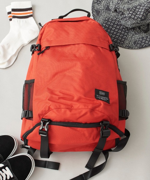 KiU（キウ）の「【KiU】600D BACKPACK K111（バックパック/リュック・メンズ・ベージュ/ネイビー/レッド/その他5/マルチ/その他2/その他4/ブラック・FREE）」の14枚目の写真