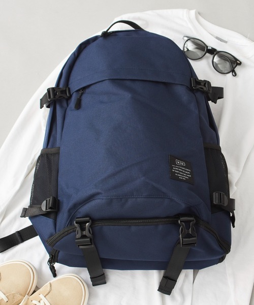 KiU（キウ）の「【KiU】600D BACKPACK K111（バックパック/リュック・メンズ・ベージュ/ネイビー/レッド/その他5/マルチ/その他2/その他4/ブラック・FREE）」の19枚目の写真