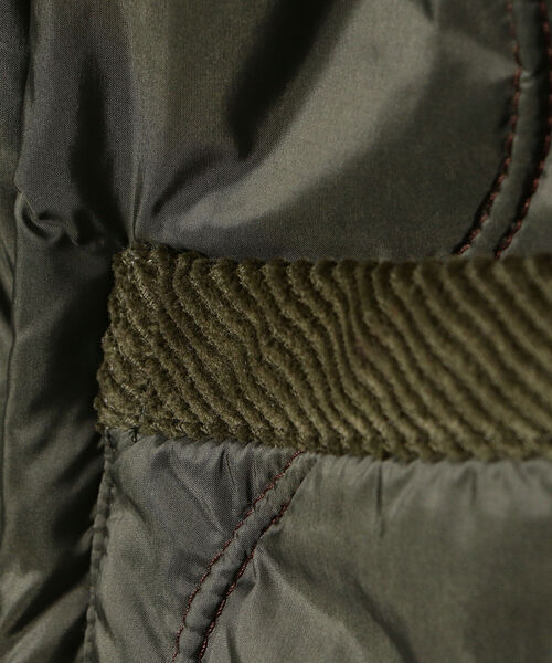 BEAMS LIGHTS（ビームスライツ）の「BEAMS LIGHTS / ゴード キルティング コート（その他アウター・メンズ・ブラック/オリーブ・L/S/M）」の16枚目の写真