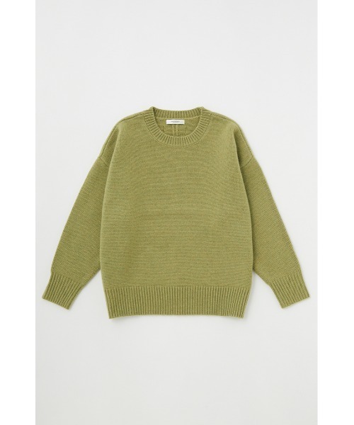 MOUSSY（マウジー）の「WOOL OVERSIZED セーター（ニット/セーター・レディース・ブラウン/ライトグリーン/ライトブルー/ピンク・2/1）」の18枚目の写真