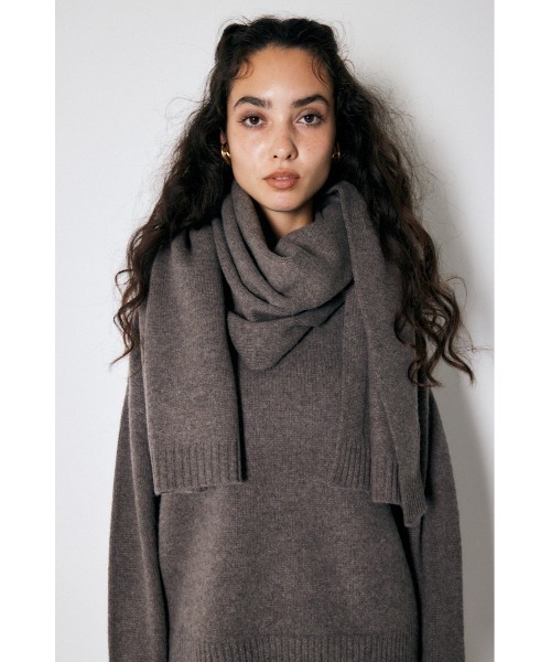 MOUSSY（マウジー）の「WOOL OVERSIZED セーター（ニット/セーター）」 WEAR