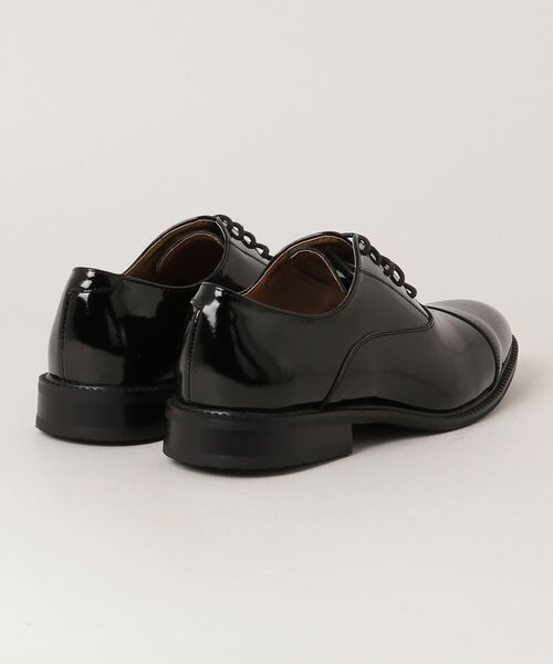 GUIONNET(ギオネ)の「GUIONNET STRAIGHT TIP OXFORD ENAMEL ギオネ ストレートチップ オックスフォード エナメル 内羽根 ドレスシューズ(ドレスシューズ・メンズ・ブラック・25.5cm/26.5cm/26.0cm/24.5cm/27.0cm/29.0cm/24.0cm/25.0cm/27.5cm/30.0cm/28.0cm)」の7枚目の写真