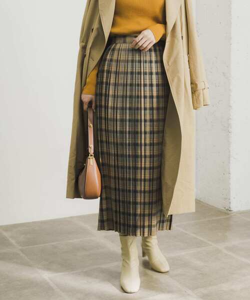 URBAN RESEARCH（アーバンリサーチ）の「ランダムプリーツチェックスカート（スカート・レディース・グリーン系その他/ピンク系その他/ブルー系その他・FREE）」の15枚目の写真