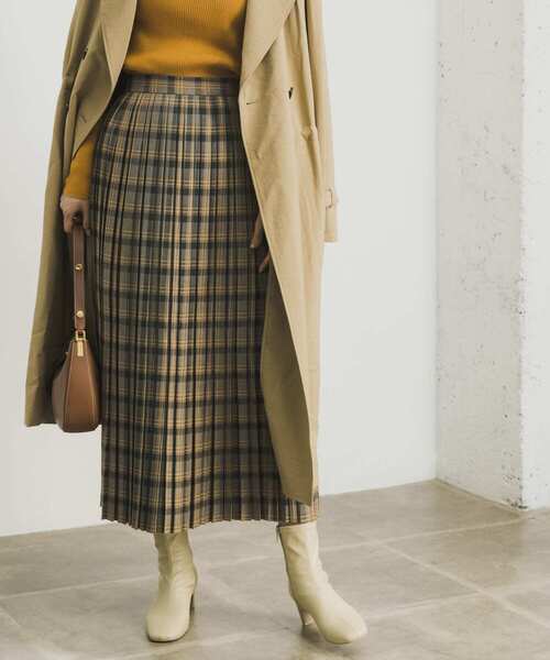 URBAN RESEARCH（アーバンリサーチ）の「ランダムプリーツチェックスカート（スカート・レディース・グリーン系その他/ピンク系その他/ブルー系その他・FREE）」の16枚目の写真