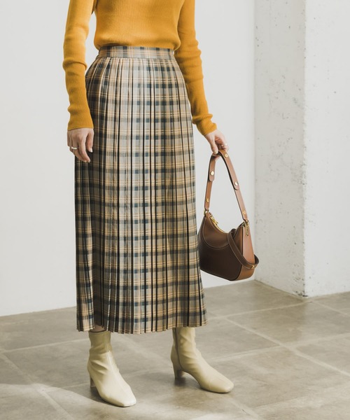 URBAN RESEARCH（アーバンリサーチ）の「ランダムプリーツチェックスカート（スカート・レディース・グリーン系その他/ピンク系その他/ブルー系その他・FREE）」の20枚目の写真