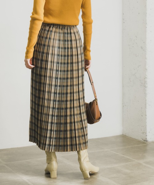 URBAN RESEARCH（アーバンリサーチ）の「ランダムプリーツチェックスカート（スカート・レディース・グリーン系その他/ピンク系その他/ブルー系その他・FREE）」の21枚目の写真