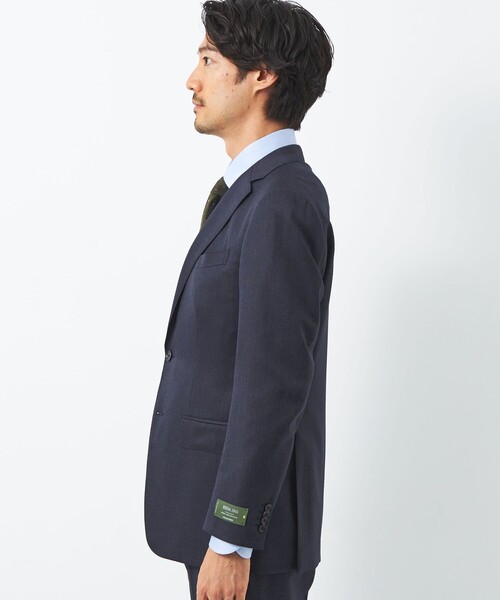 green label relaxing(グリーンレーベルリラクシング)の「<REDA>サージ無地 2B RV HP スーツジャケット(スーツジャケット・メンズ・ブラック/ネイビー/ダークグレー/その他1/ロイヤルブルー・44/46/48/50/52/42)」の7枚目の写真