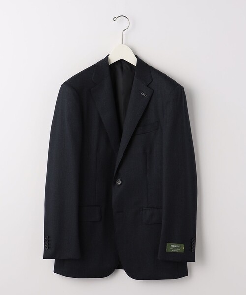 green label relaxing(グリーンレーベルリラクシング)の「<REDA>サージ無地 2B RV HP スーツジャケット(スーツジャケット・メンズ・ブラック/ネイビー/ダークグレー/その他1/ロイヤルブルー・44/46/48/50/52/42)」の17枚目の写真