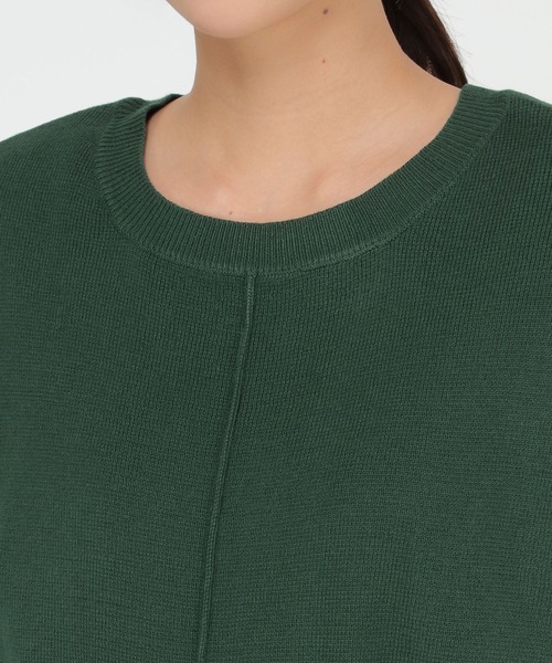 ikka（イッカ）の「ニットベストアンサンブルワンピース（ワンピース・レディース・ブラック/オリーブ/モカ・S/M/L）」の11枚目の写真