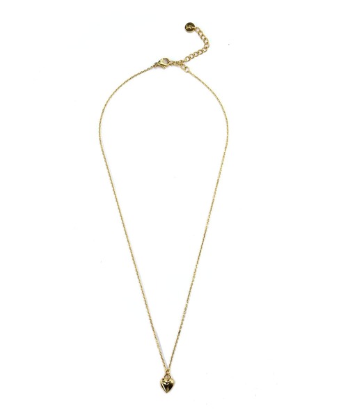 LHME(エルエイチエムイー)の「【WEB限定】”Atrium”プランプハートネックレス/サージカルステンレス(金属アレルギー対応)【LHME / エルエイチエムイー】(ネックレス・レディース・シルバー/ゴールド/ピンクゴールド・45cm)」の9枚目の写真