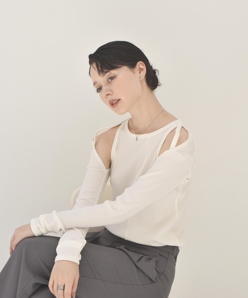 LHME(エルエイチエムイー)の「【WEB限定】”Atrium”プランプハートネックレス/サージカルステンレス(金属アレルギー対応)【LHME / エルエイチエムイー】(ネックレス・レディース・シルバー/ゴールド/ピンクゴールド・45cm)」の17枚目の写真