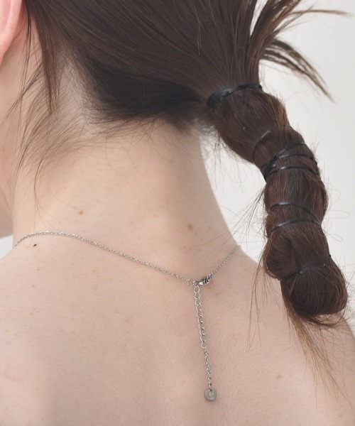 LHME(エルエイチエムイー)の「【WEB限定】”Atrium”プランプハートネックレス/サージカルステンレス(金属アレルギー対応)【LHME / エルエイチエムイー】(ネックレス・レディース・シルバー/ゴールド/ピンクゴールド・45cm)」の14枚目の写真