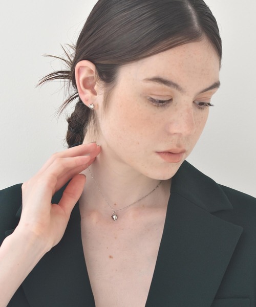 LHME(エルエイチエムイー)の「【WEB限定】”Atrium”プランプハートネックレス/サージカルステンレス(金属アレルギー対応)【LHME / エルエイチエムイー】(ネックレス・レディース・シルバー/ゴールド/ピンクゴールド・45cm)」の10枚目の写真