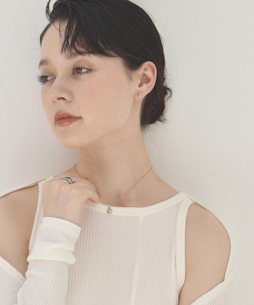 LHME(エルエイチエムイー)の「【WEB限定】”Atrium”プランプハートネックレス/サージカルステンレス(金属アレルギー対応)【LHME / エルエイチエムイー】(ネックレス・レディース・シルバー/ゴールド/ピンクゴールド・45cm)」の16枚目の写真