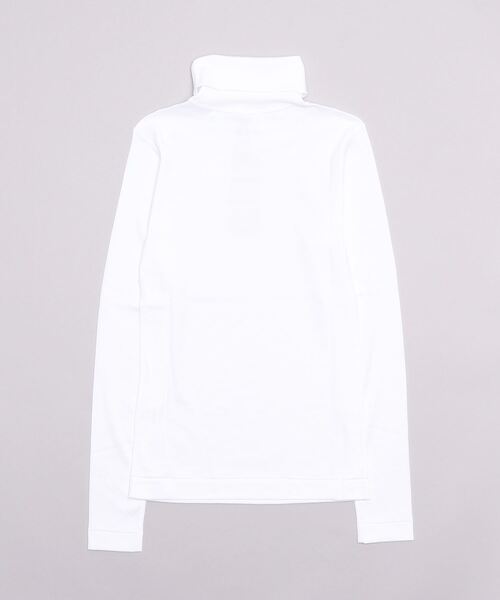 three dots（スリードッツ）の「オーガニックコットン タートルネック（Tシャツ/カットソー・レディース・ホワイト/ブラック/ネイビー/グレー系その他・SMALL/MEDIUM/LARGE）」の16枚目の写真