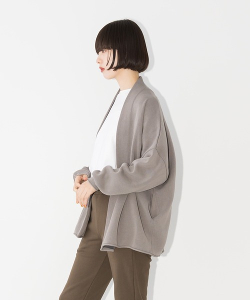SETENS(セテンス)の「【ZOZO限定発売】【SETENS】ダブルフェイスカーディガン(カーディガン/ボレロ・レディース・ホワイト/グレー/ブラック・F)」の14枚目の写真