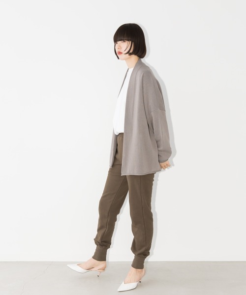 SETENS(セテンス)の「【ZOZO限定発売】【SETENS】ダブルフェイスカーディガン(カーディガン/ボレロ・レディース・ホワイト/グレー/ブラック・F)」の9枚目の写真