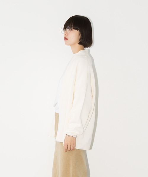 SETENS(セテンス)の「【ZOZO限定発売】【SETENS】ダブルフェイスカーディガン(カーディガン/ボレロ・レディース・ホワイト/グレー/ブラック・F)」の17枚目の写真