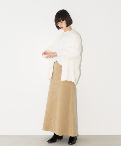 SETENS(セテンス)の「【ZOZO限定発売】【SETENS】ダブルフェイスカーディガン(カーディガン/ボレロ・レディース・ホワイト/グレー/ブラック・F)」の20枚目の写真