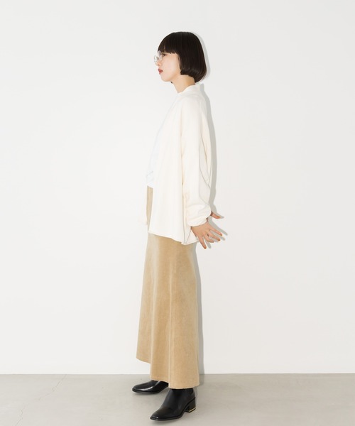 SETENS(セテンス)の「【ZOZO限定発売】【SETENS】ダブルフェイスカーディガン(カーディガン/ボレロ・レディース・ホワイト/グレー/ブラック・F)」の21枚目の写真