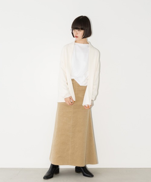 SETENS(セテンス)の「【ZOZO限定発売】【SETENS】ダブルフェイスカーディガン(カーディガン/ボレロ・レディース・ホワイト/グレー/ブラック・F)」の22枚目の写真