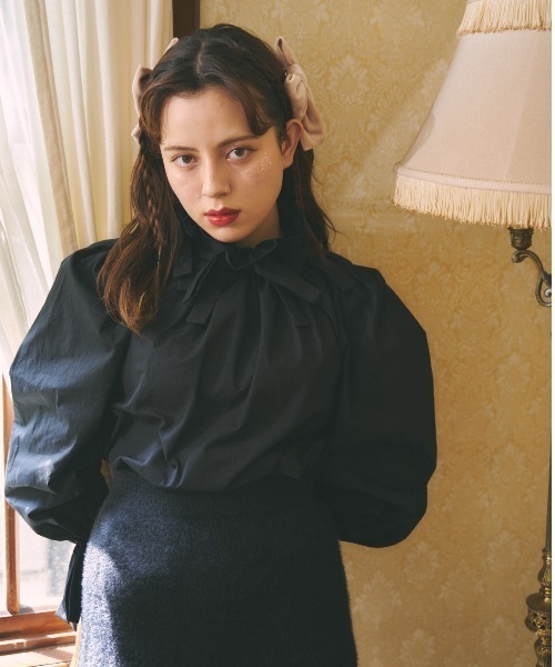 MIRO AMURETTE(ミロアミュレット)の「mini ribbon barrette(バレッタ/ヘアクリップ・レディース・ブラック/ベージュ/ブラウン・FREE)」の14枚目の写真