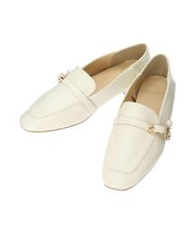 Te chichi TERRASSE | パールバックルローファー(ドレスシューズ)