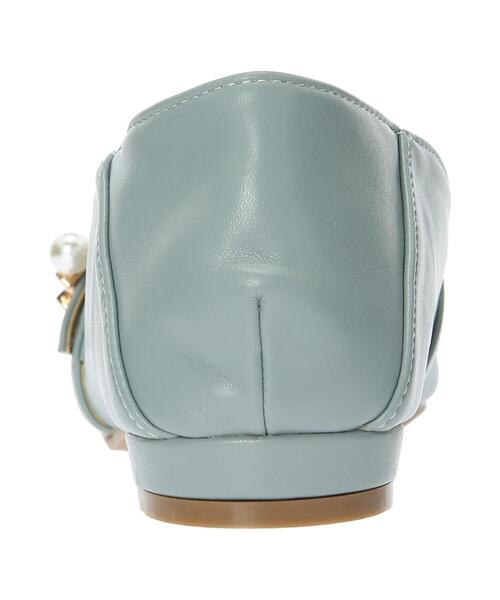 Te chichi TERRASSE（テチチテラス）の「パールバックルローファー（ドレスシューズ・レディース・オフホワイト/ブラック/ブルー・LARGE/MEDIUM）」の9枚目の写真