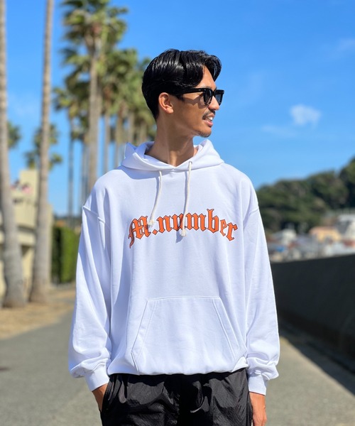 MAGIC NUMBER】OLD ENGLISH LOGO BIG HOOD SWEAT（スウェット
